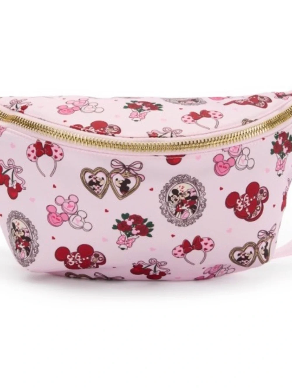 Stoney Clover Lane Pink Heart & Character Print Kids Fanny Pack
